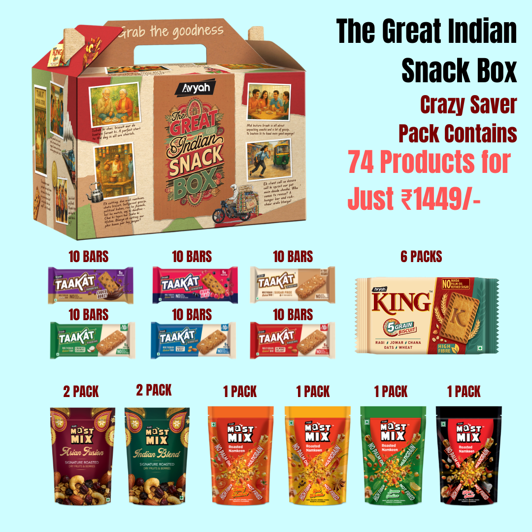 The Great Indian Snack Box - Crazy Saver Pack | Free Shipping