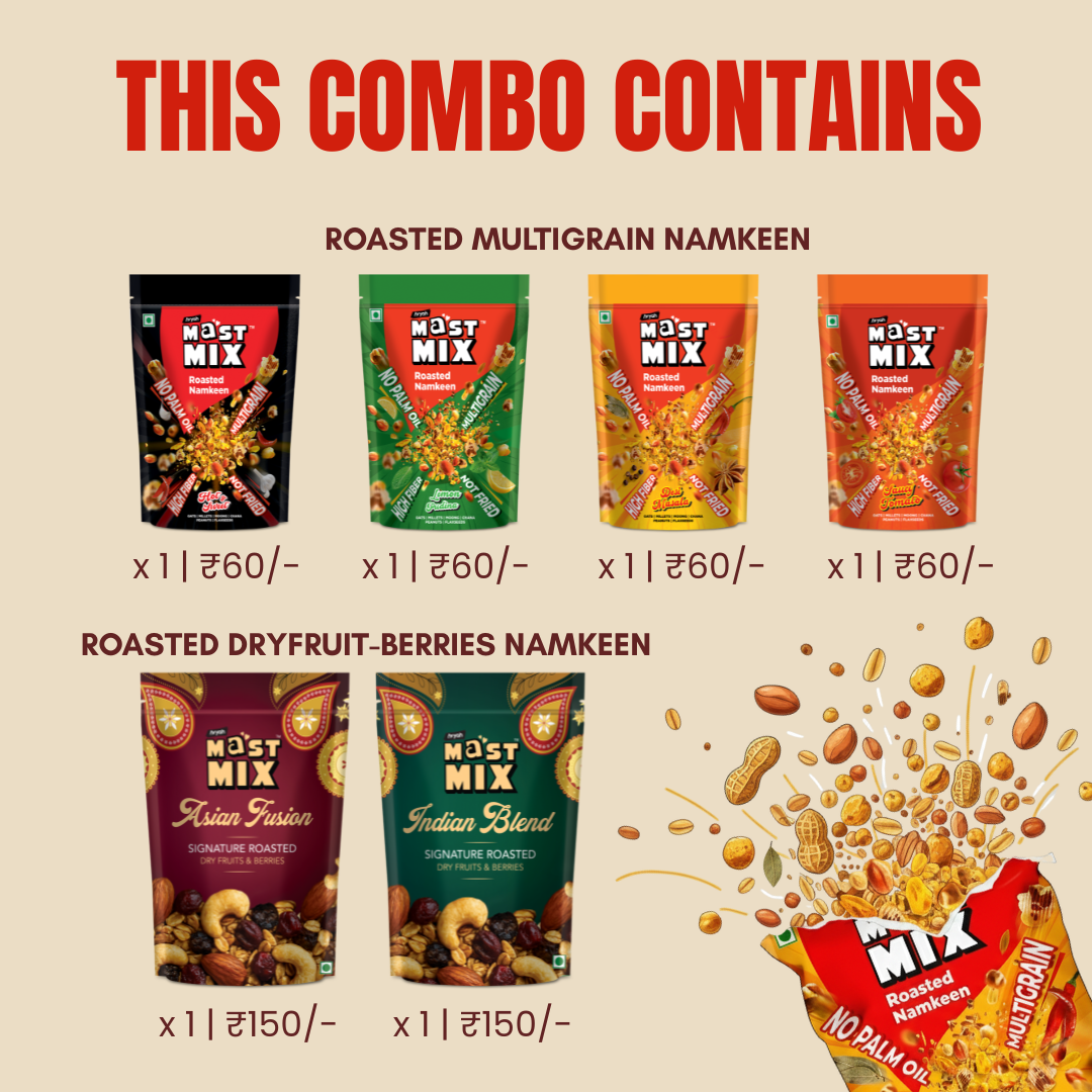 Mast Mix Range Saver - Maha Masti Pack | 6 Packs | Free Shipping