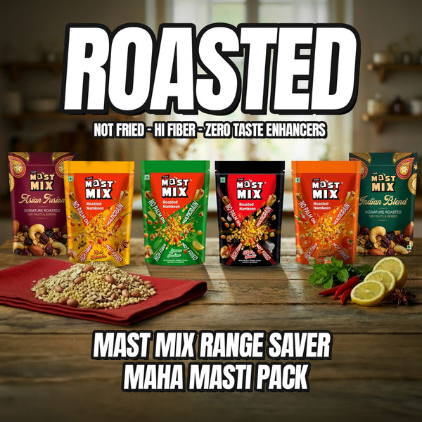 Mast Mix Range Saver - Maha Masti Pack | 6 Packs | Free Shipping