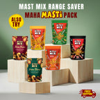 Taakat Hunger Bar - Range Saver Pack (6 variants X 1 Pack-of-10 each) Free Shipping