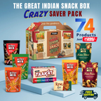The Great Indian Snack Box - Crazy Saver Pack | Free Shipping