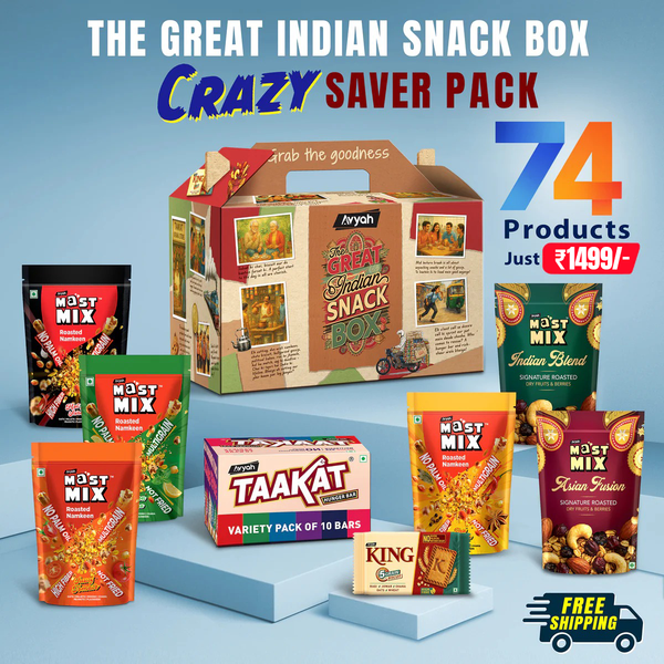 The Great Indian Snack Box - Crazy Saver Pack | Free Shipping